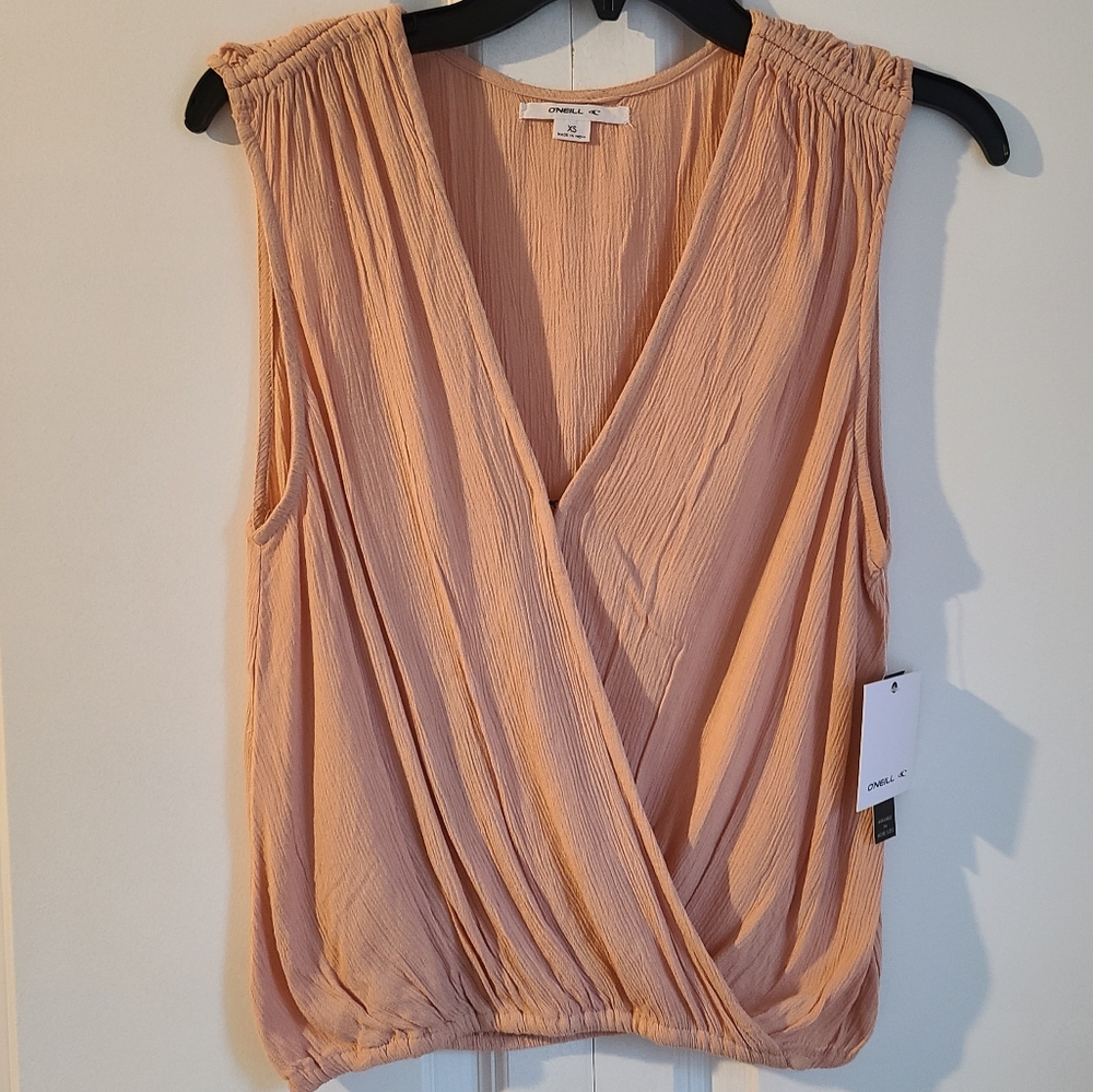 O'Neill Ashlee Wrap Top With Elastic Bottom Size XS NWT